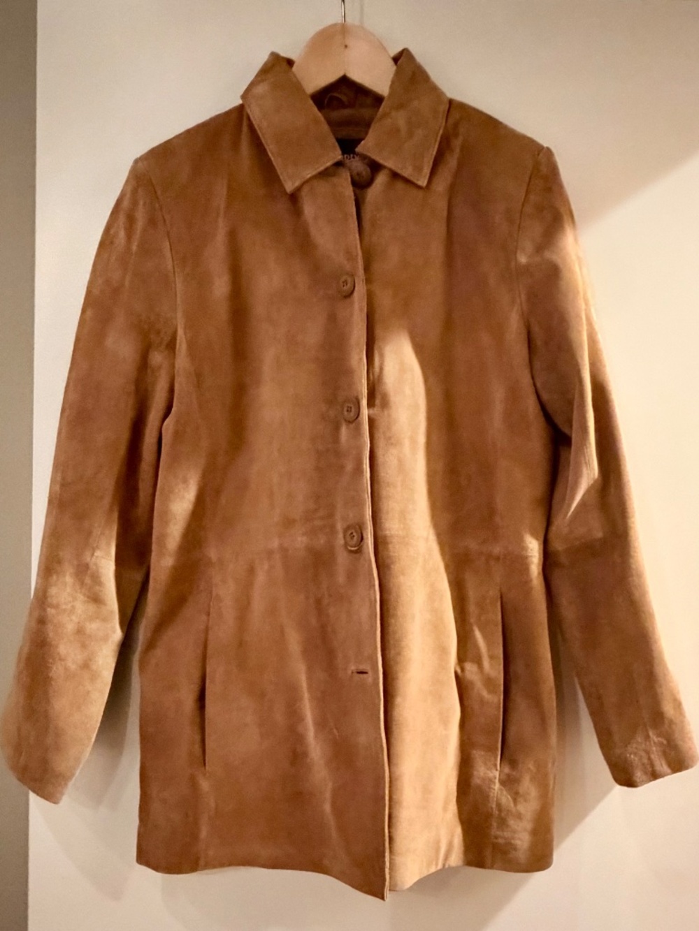 Bernardp Suede Car Coat
